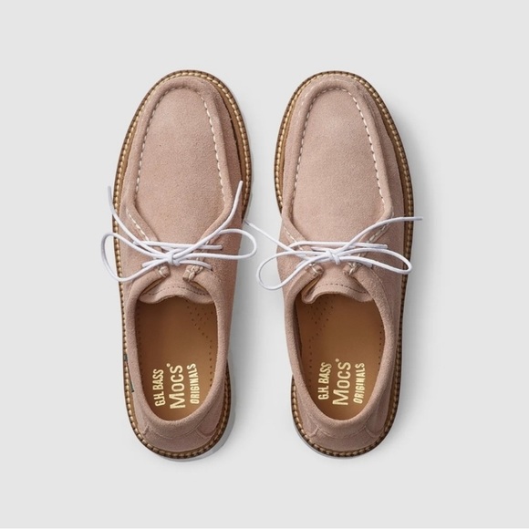 G.H. Bass Women’s Wallace Pink Lug Moc - Picture 2 of 8